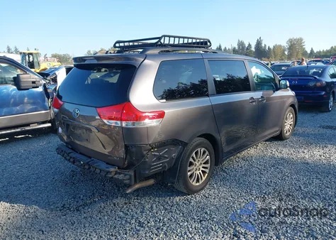 2011 Toyota Sienna Xle V6 from USA, damaged, VIN 5TDYK3DCXBS025166